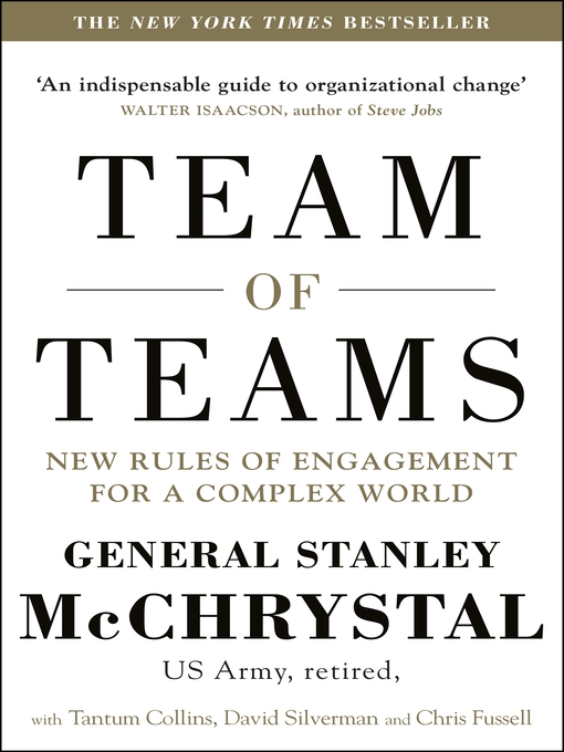 Cover image for Team of Teams
